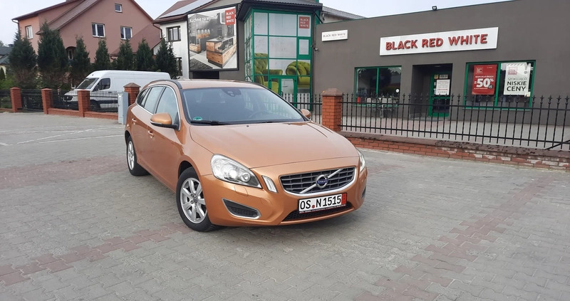 Volvo V60 cena 34800 przebieg: 244082, rok produkcji 2011 z Gogolin małe 277